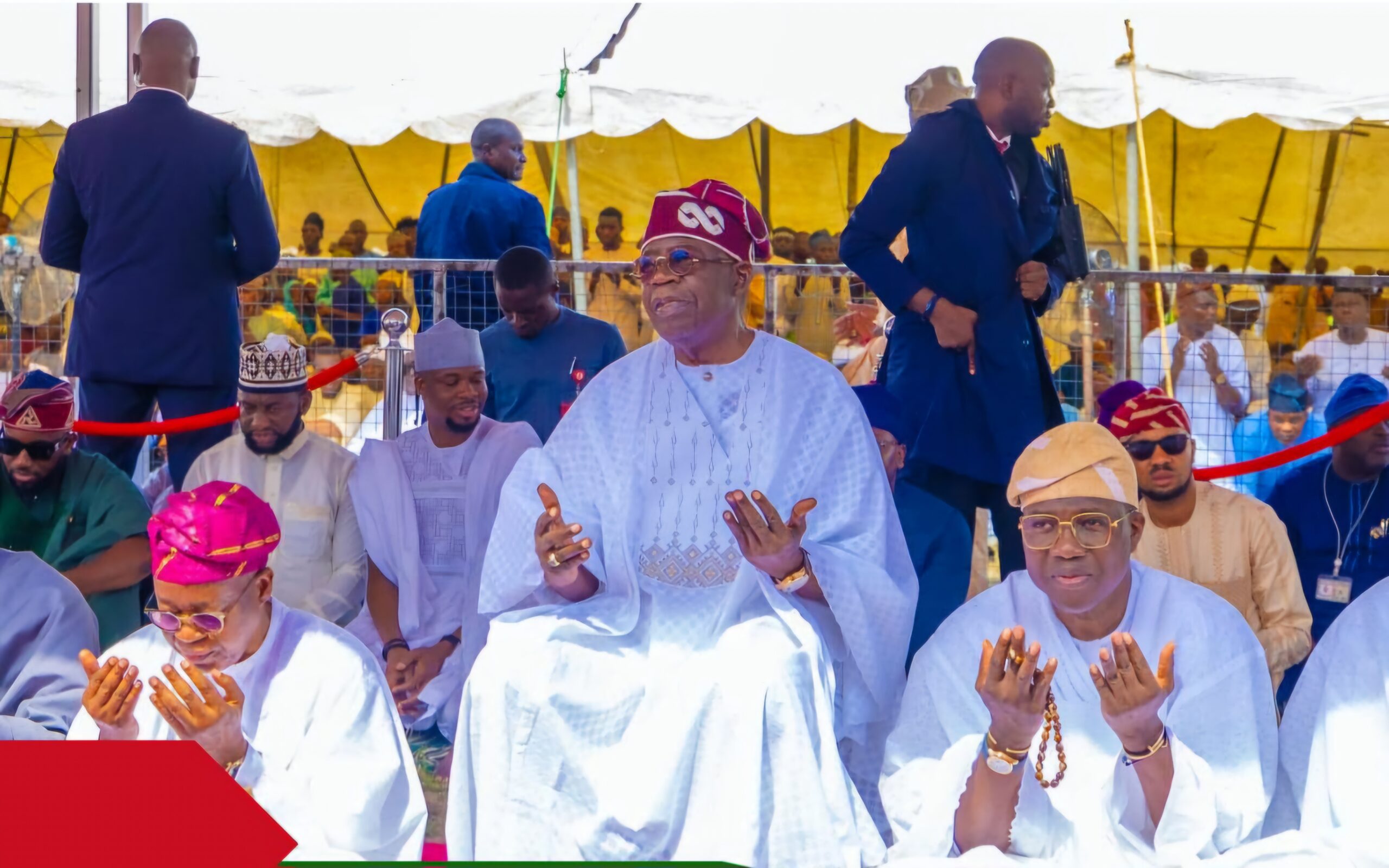 Shugaba Tinubu Ya Taya Musulmi Murnar Sallah tare da kiran Yan Najeriya zuwa taimakon juna da jinkai